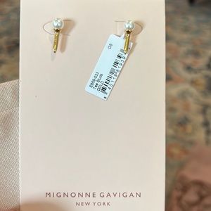 Mignonne Gavigan golf tee earrings *NWT*